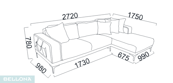 Угловой диван-кровать Марсес фото
